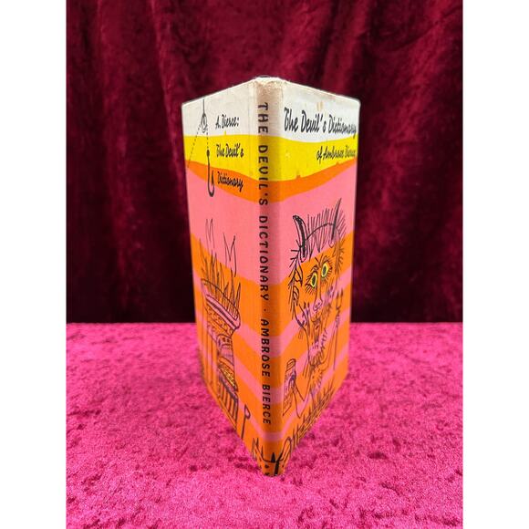 Vintage Hardcover Book - The Devil's Dictionary - Ambrose Bierce - 1958 - Picture 2 of 7